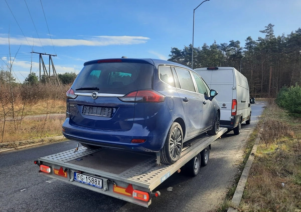 Opel Zafira cena 54900 przebieg: 199000, rok produkcji 2019 z Dębno małe 191